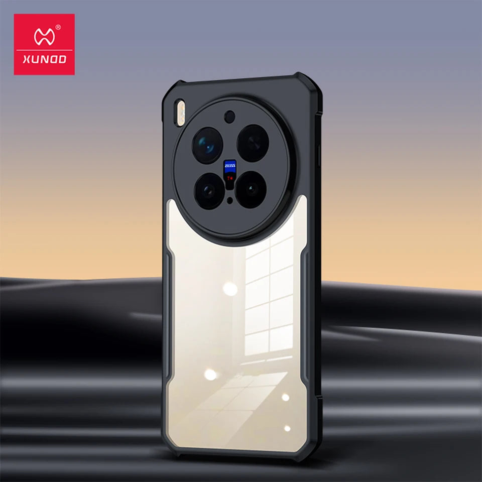 XUNDD Case For VIVO X300 X300 Pro X300 Ultra Shockproof Airbag Cover with Magnetic Stand Kickstand PC+TPU Clear Funda Capinha