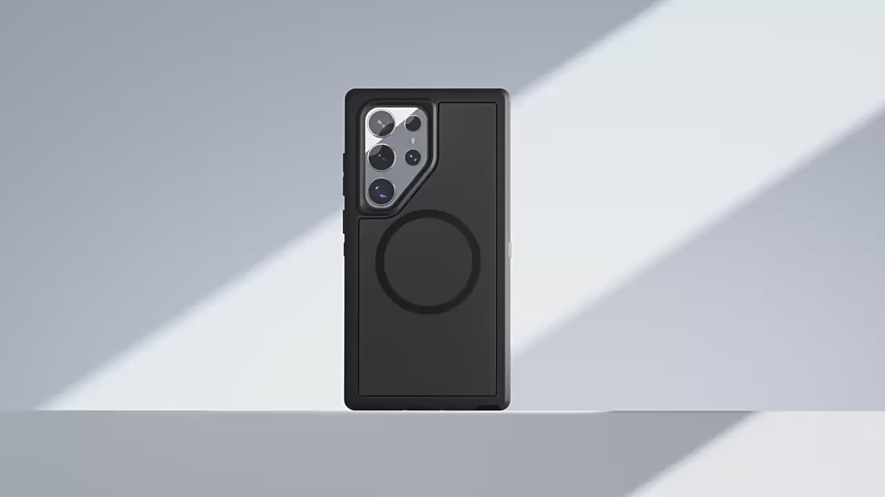 Luxury Ott Magnetic Armor Cases for IPhone 17 16 15 14 Plus 13 12 11 Pro Max Box Shockproof Charging Heavy Duty Protect Cover